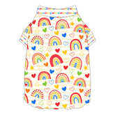 Friendship Love & Kindness - Flutter Edge Tee